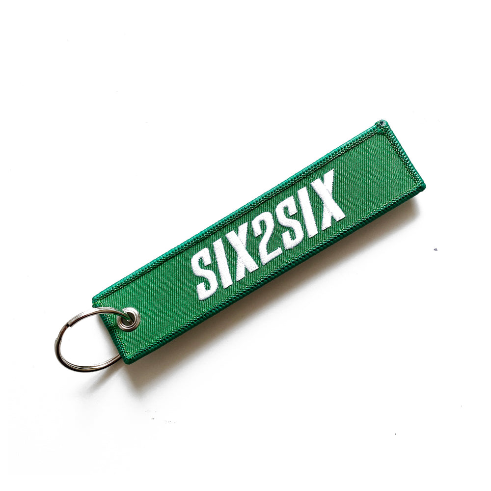 SIX2SIX Remove Before Drive Fabric Keychain