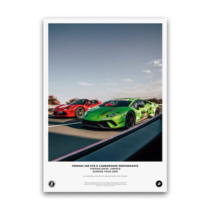
            
                Load image into Gallery viewer, SIX2SIX Europe Tour Lamborghini Performante Poster
            
        