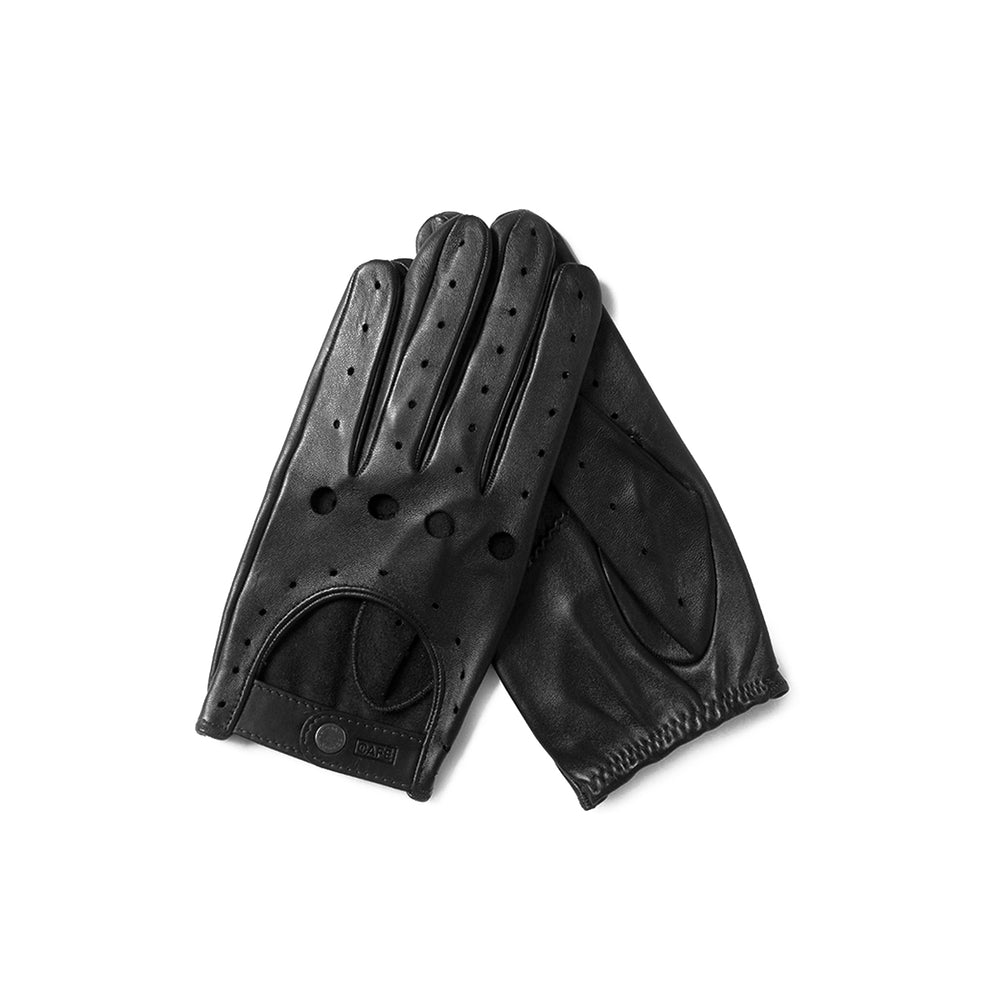 
            
                Load image into Gallery viewer, Guantes de conducir negros Cafe Leather Triton All Black
            
        
